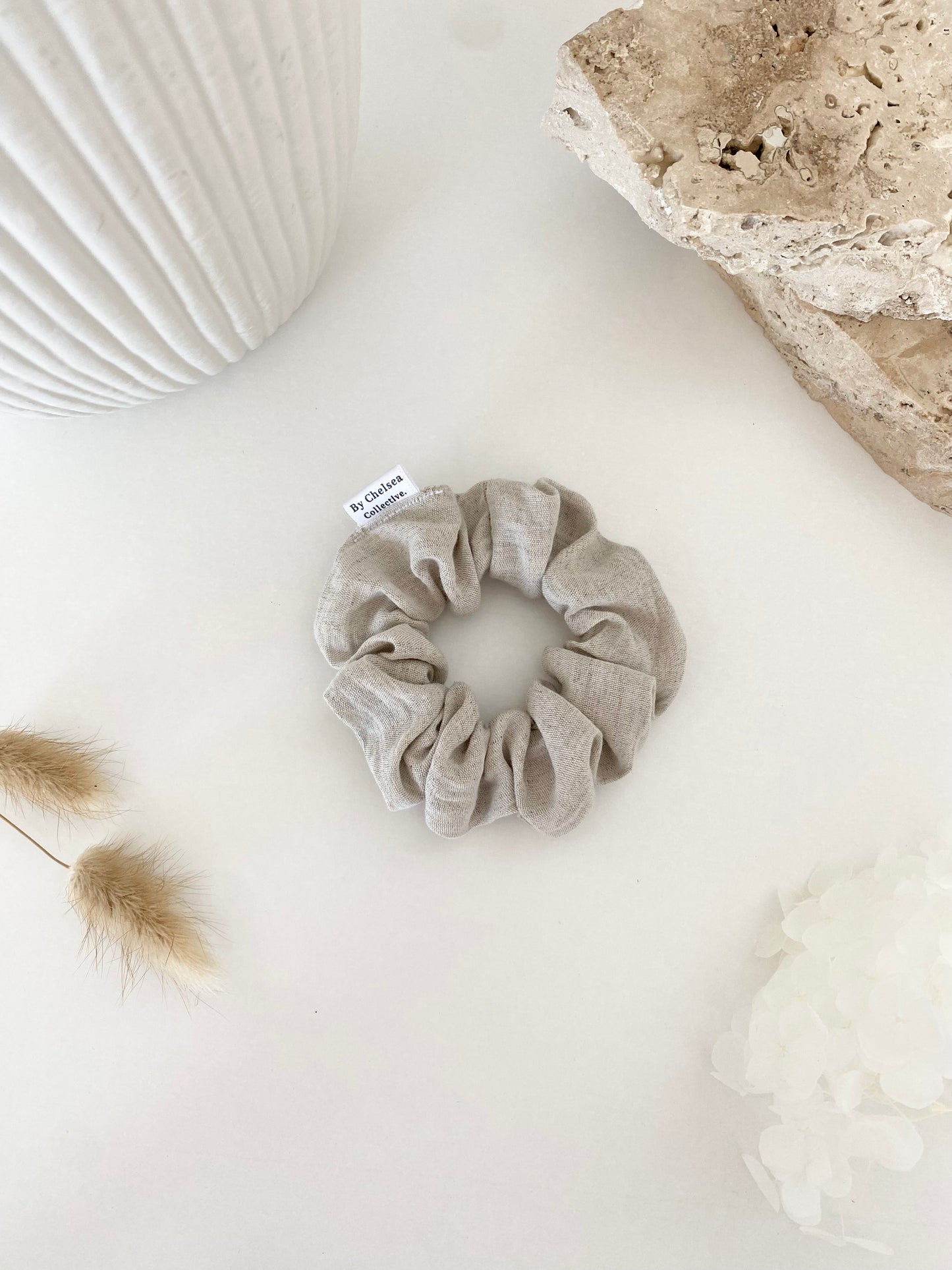 Neutral | Linen Scrunchie