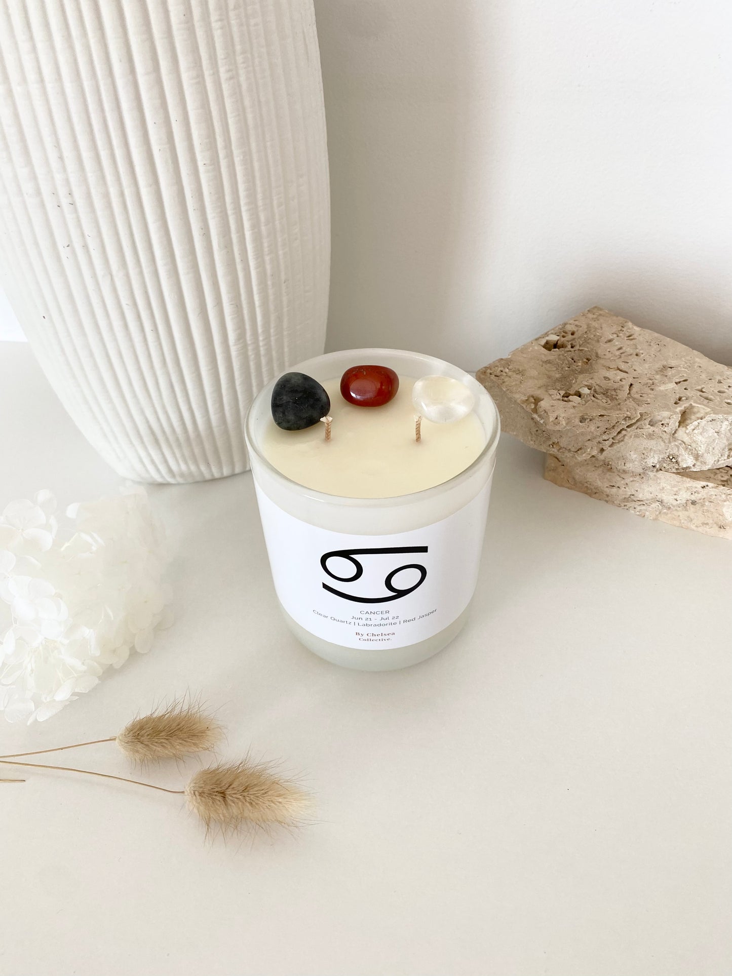Cancer | Zodiac Crystal Candle