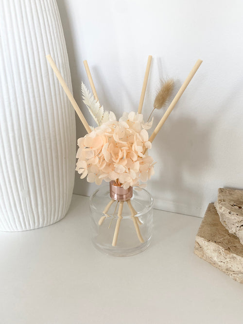 Peach | Floral Reed Diffuser