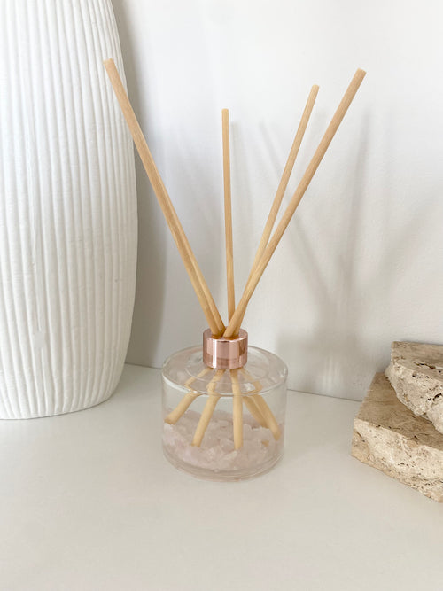 Rose Quartz | Crystal Reed Diffuser