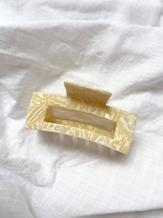 Chloe Clip | Cream