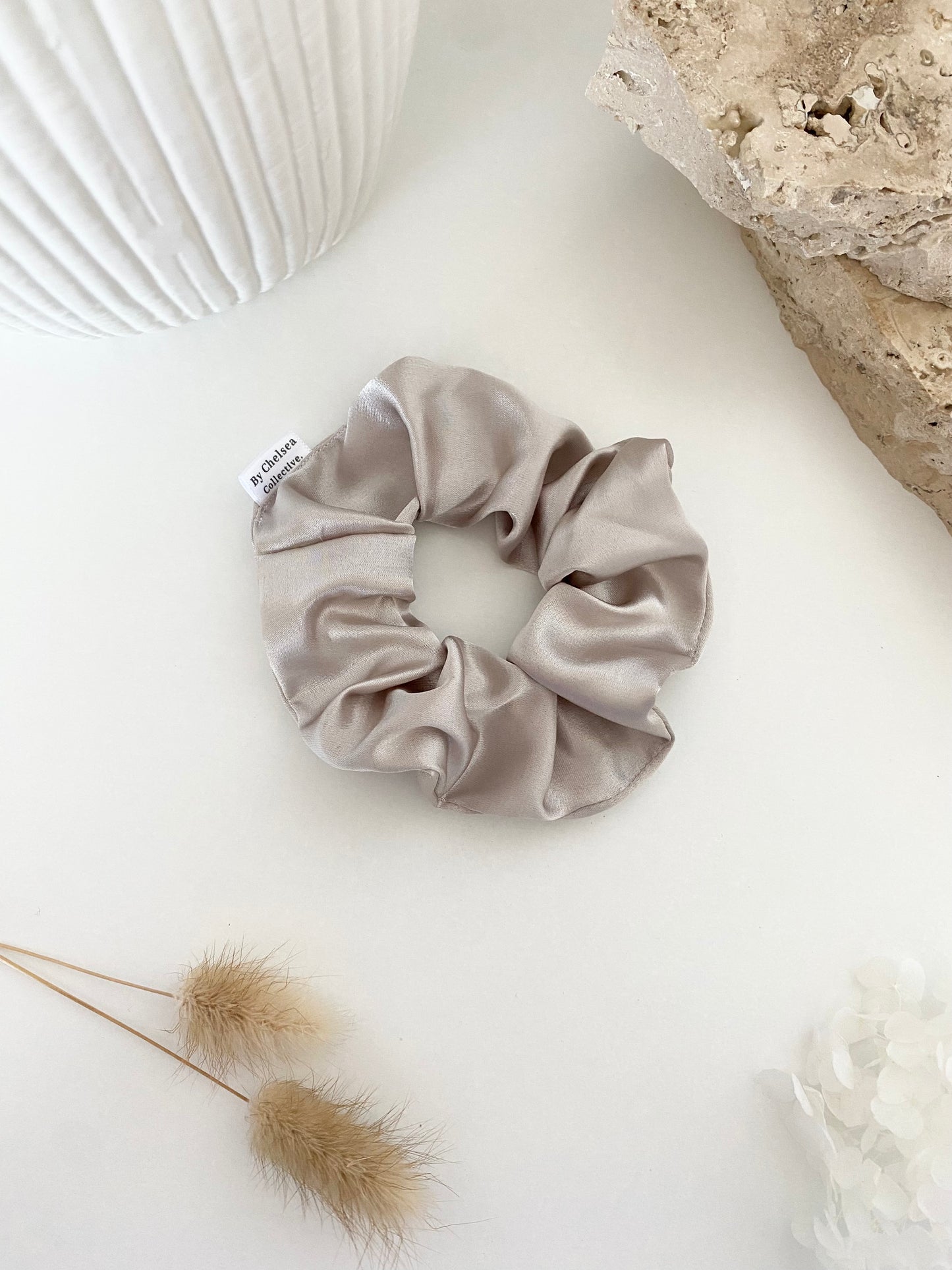 Neutral | Satin Scrunchie