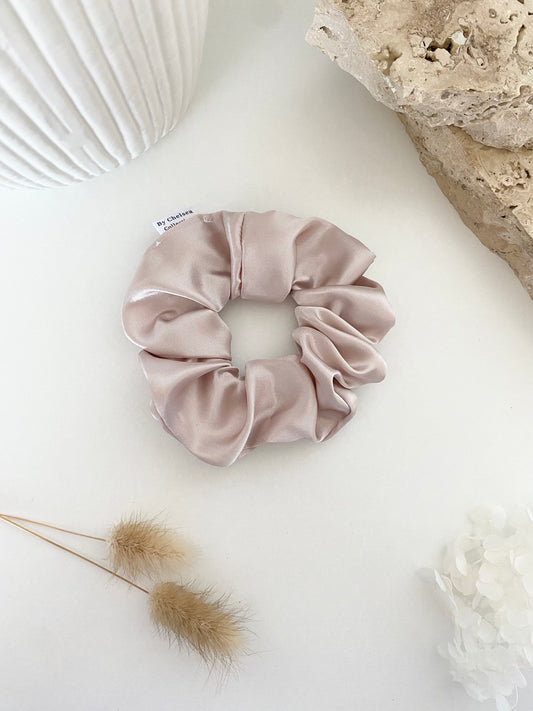 Champagne | Satin Scrunchie