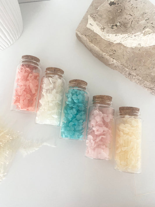 Dried Floral Confetti Jar