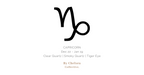 Capricorn Zodiac Crystal Candle | 70+ Hours Burn Time