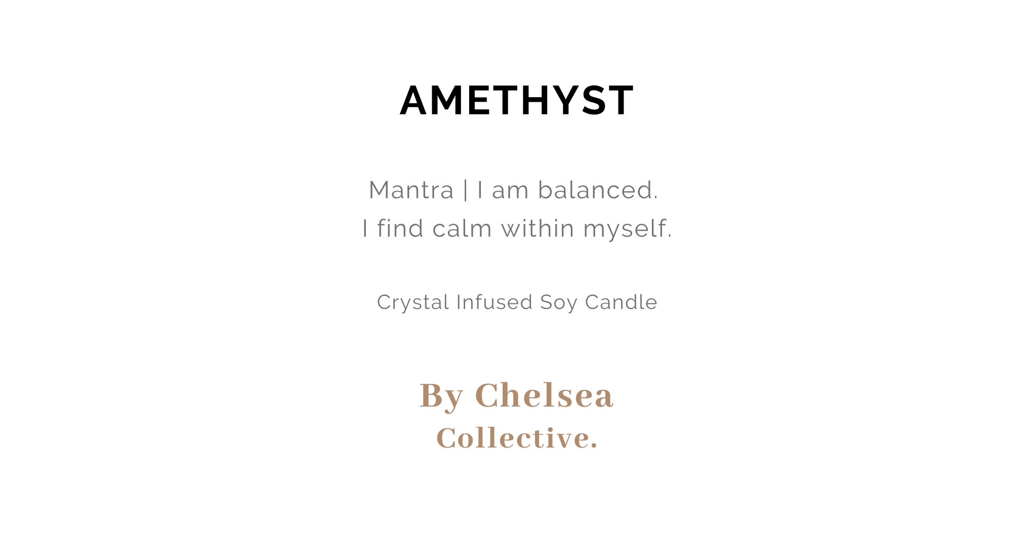 Amethyst Crystal Candle | 50+ Hours Burn Time