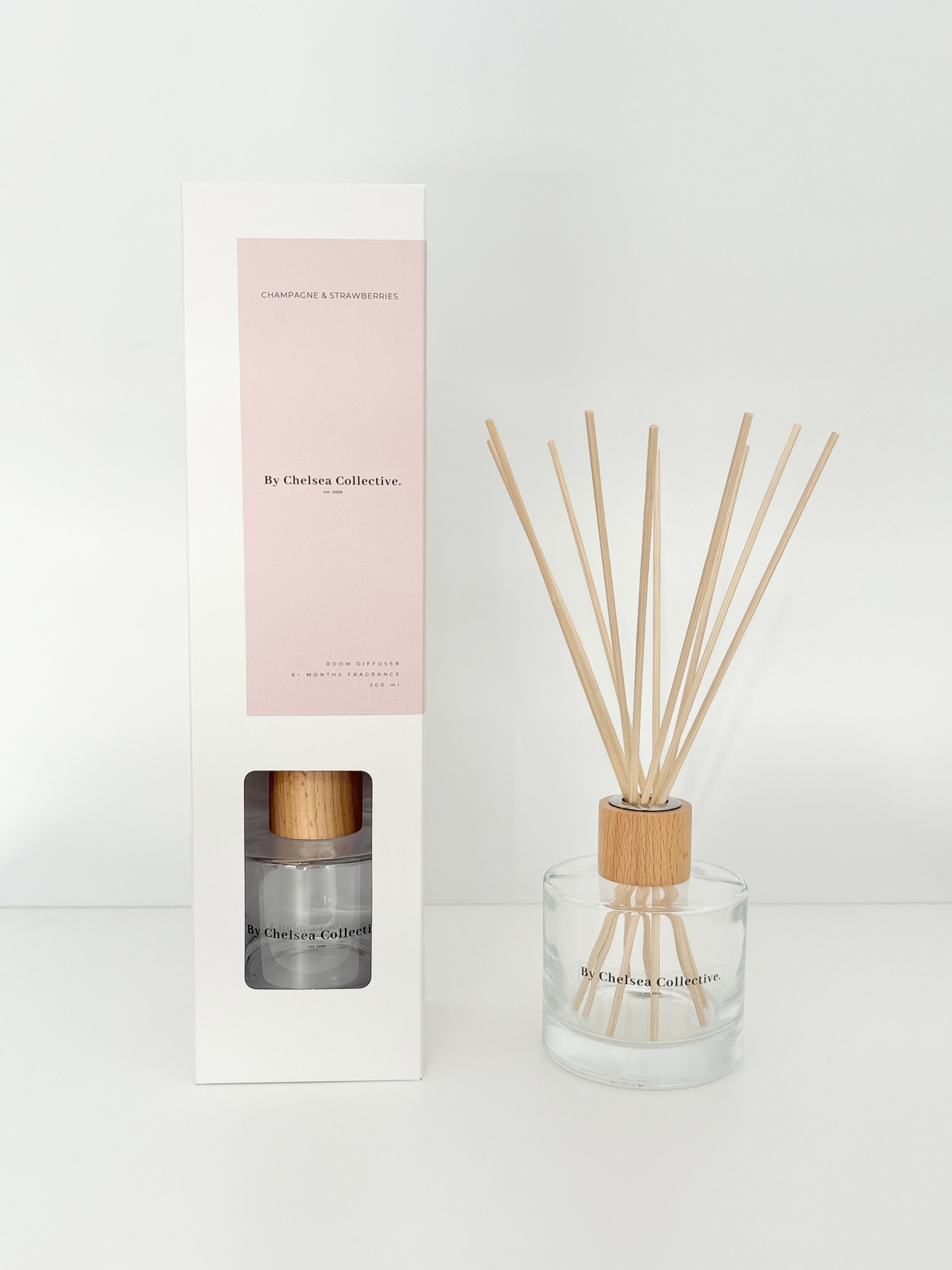 Champagne & Strawberries Reed Diffuser | 200ml