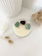 Virgo | Zodiac Crystal Candle | 70+ Hours Burn Time