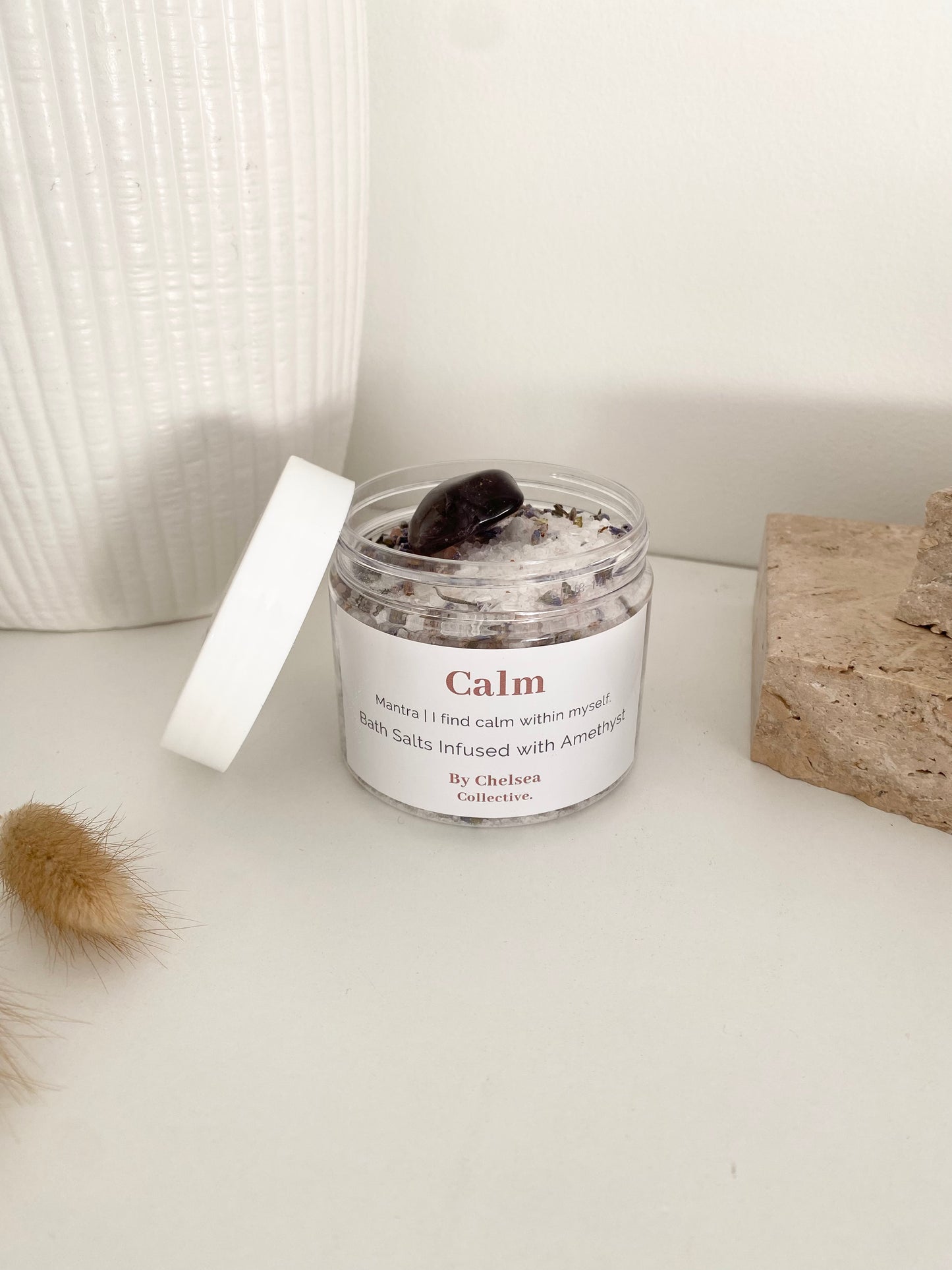 Calm | Bath Soak with Amethyst