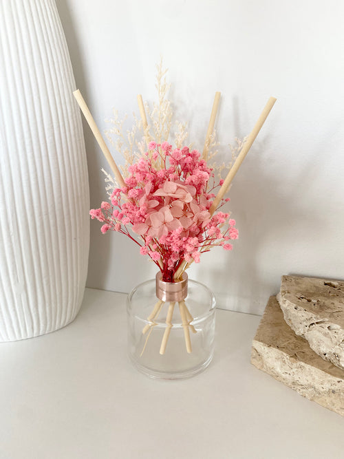 Pink | Floral Reed Diffuser