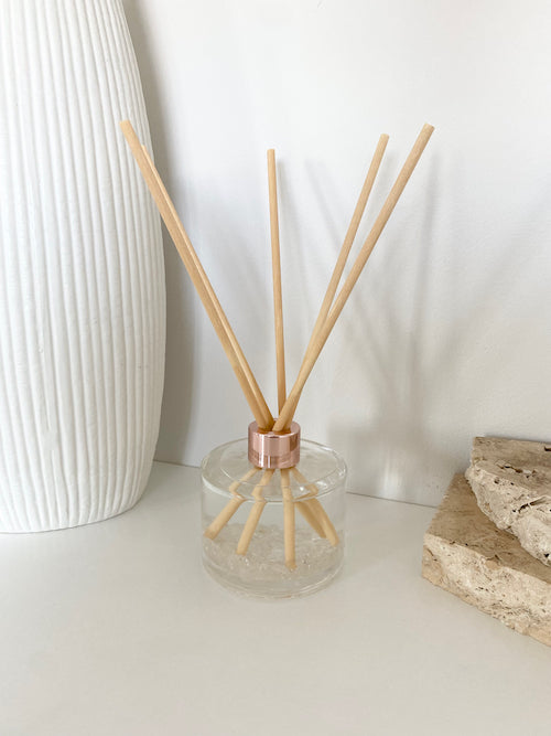 Clear Quartz | Crystal Reed Diffuser – By Chelsea Collective.