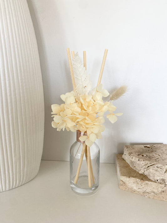 Champagne | Floral Reed Diffuser Tall
